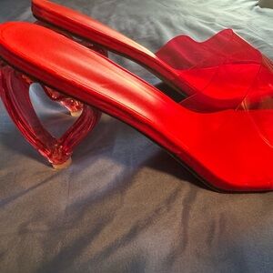 IF THE SHOE FITS WEAR IT👠👠👠 GIRL these cute ❤️ shaped heels are too cute